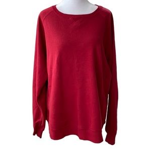 Jansport Red Relaxed Fit Sweatshirt Size 2XL